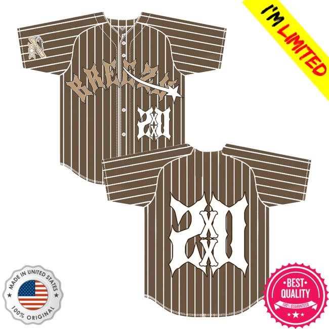 Chris Brown Breezy Bowl 20 Baseball Jersey Shirts
