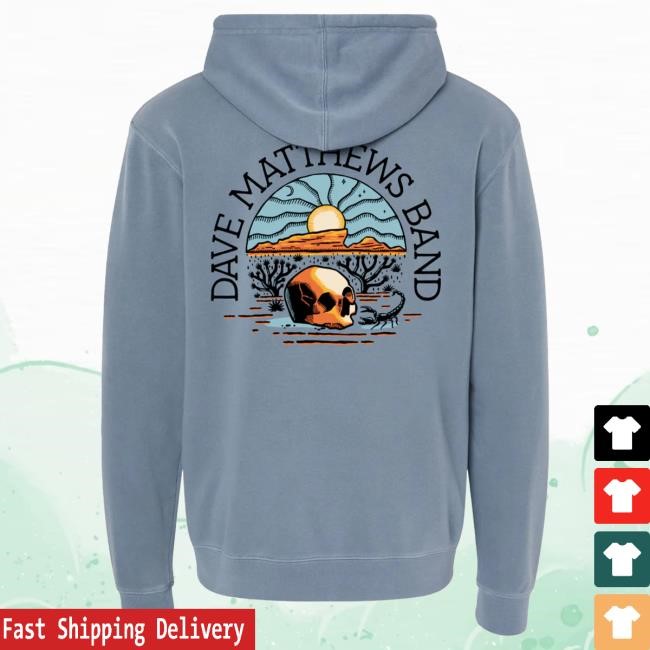 Official Dave Matthews Band Merch Store Desert Skull Hood
