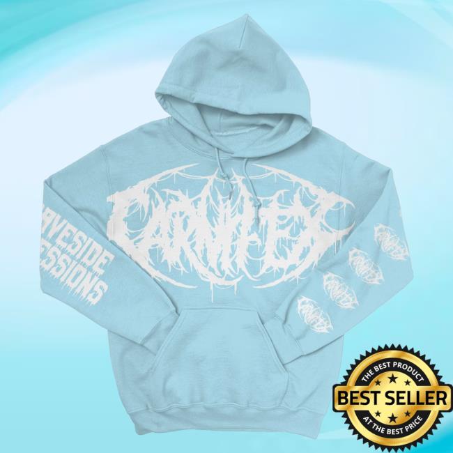 Official Indie Merch Store Carnifex Slam Logo (Blue Aqua) Crewneck Sweatshirt IndieMerchStore