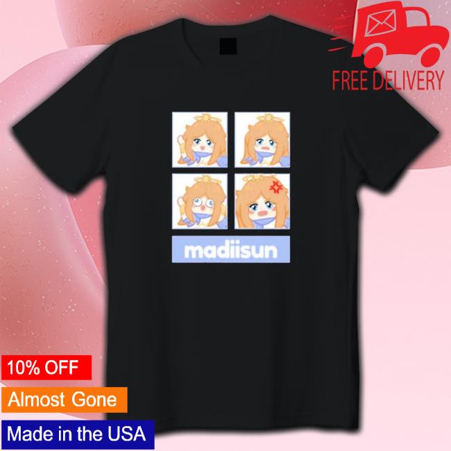 Official Top madiisun The Faces Of Madiisun Nice Long Sleeve Tee