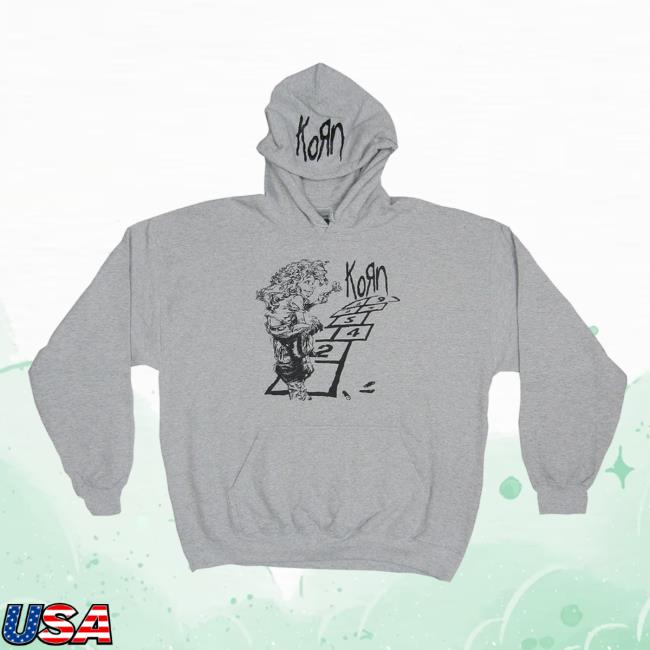 Official Rockabilia Korn Hopscotch Crewneck Sweatshirt