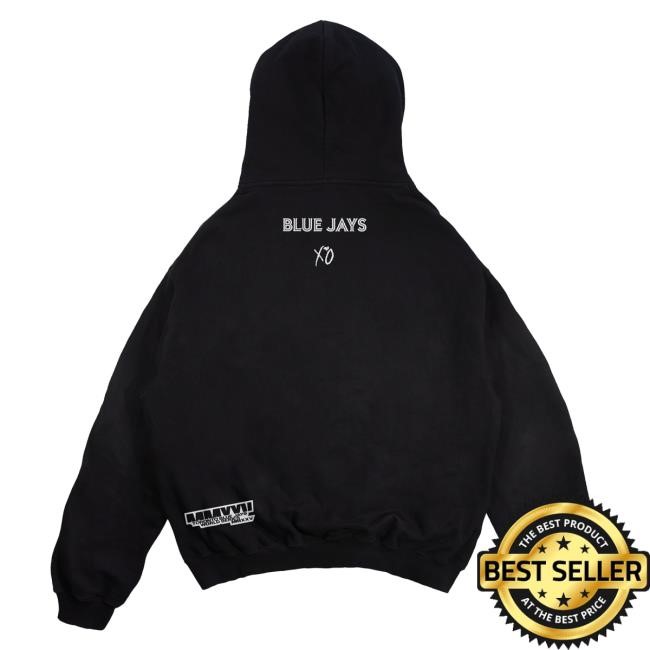 Official MLB Shop Men's Toronto Blue Jays x The Weeknd Fanatics Royal 2025 World Series Legacy Fleece Hoody Toronto Blue Jays Merch