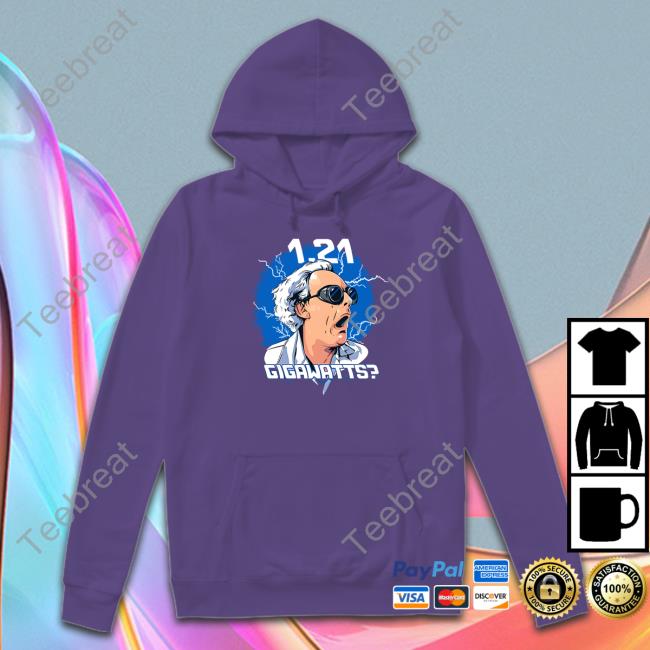 1.21 Gigawatts Shirt Back To The Future Merch Michael J Fox Christopher Lloyd