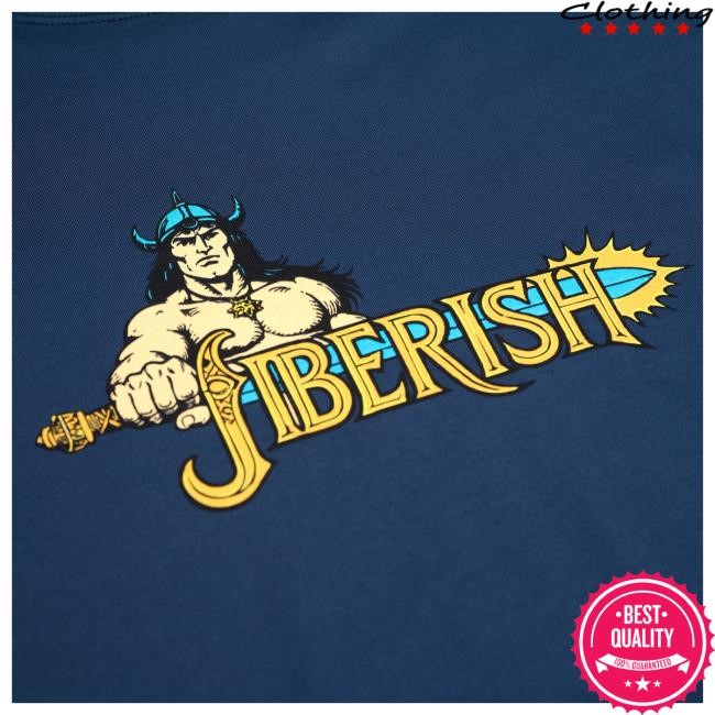 Official Jiberish Clothing Jiberish Hyborian Age Supima White Hot Shirt