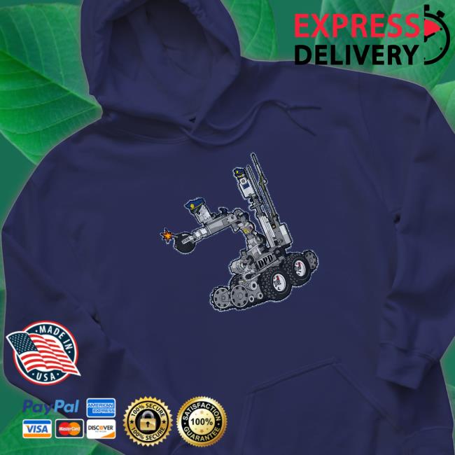 Dallas Bomb Robot Hoodie