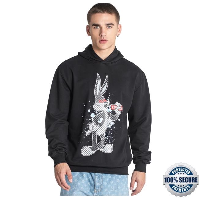 Gianni Kavanagh Black Bunny Hoody