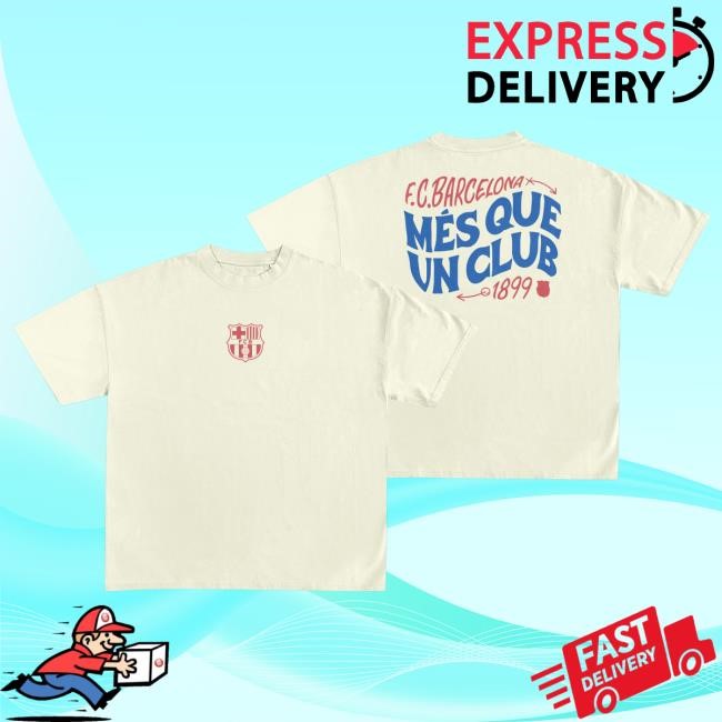 Lamine Yamal Ecbarcelona Més Que Un Club 1899 New Shirt