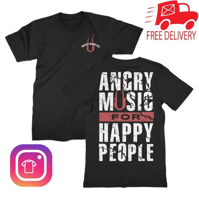 Angry Music New Tee August Burns Red Official Merch