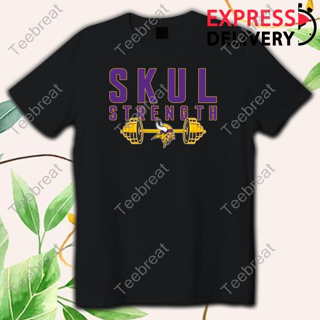 Dalton Risner Minnesota Vikings Skul Strength Shirt Will Ragatz