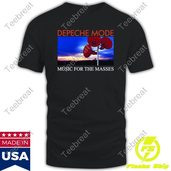 Official Bouncy Depeche Mode Music For The Masses T-Shirt Bouncy Clown