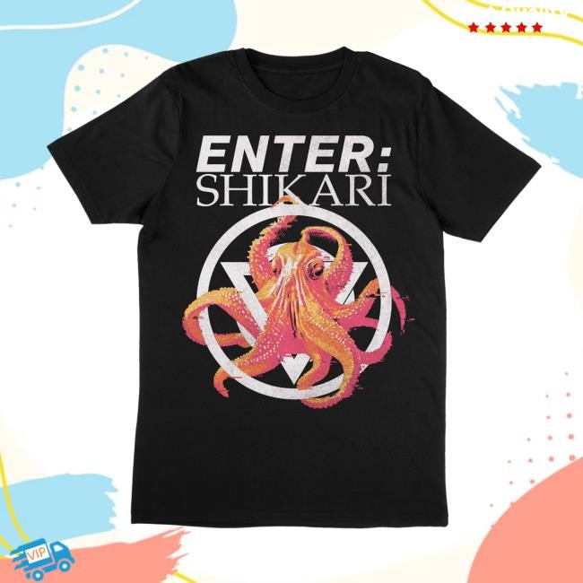 Giant Pacific Octopus - USA Tour S/S Tee - Enter Shikari Giant Pacific Octopus - USA Tour Tee - Enter Shikari