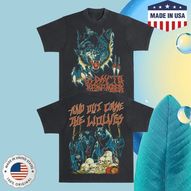 ADTR Merch The Wolves Tee A Day To Remember