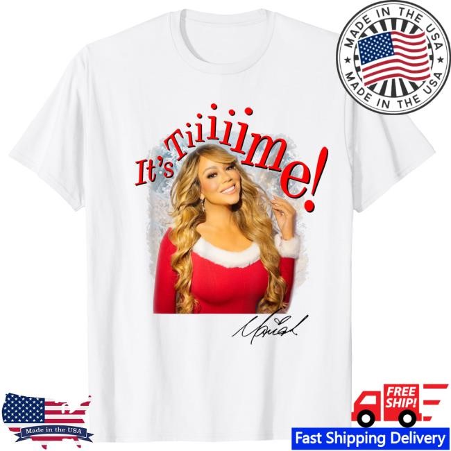 Mariah Carey Official It's Time 30th Anniversary Tees