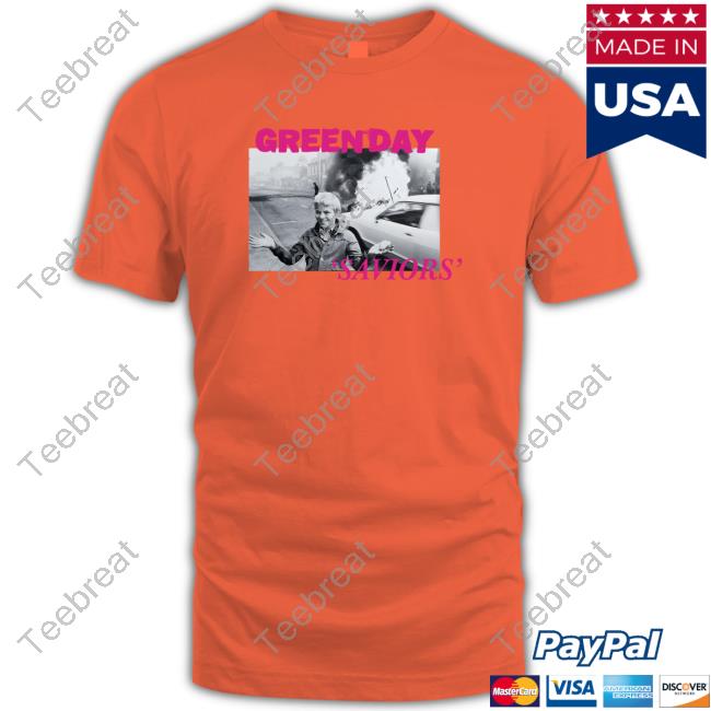 Official Green Day Merch Green Day Saviors T Shirts