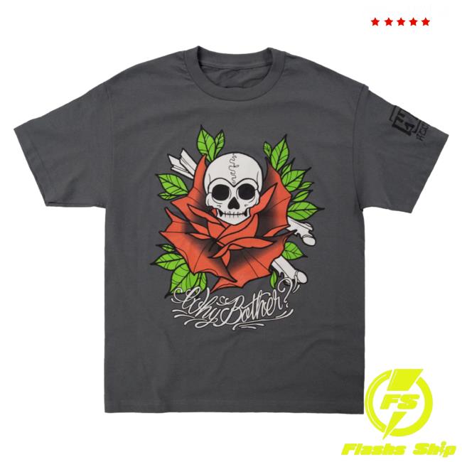 The Wonder Years Merch Skull Rose T-Shirt