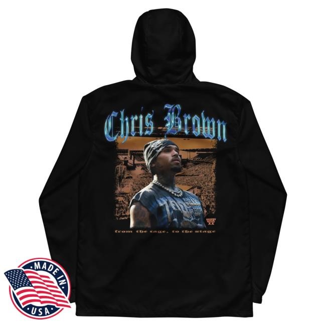 Official Chris Brown Shop CAGE TO STAGE Men’s Hoody ChrisBrown