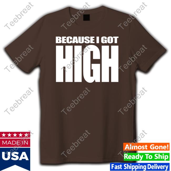 Official Afroman Merch Because I Got High Tee