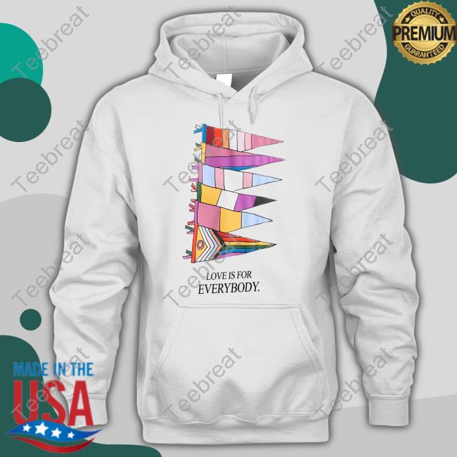 J.Crew Love Is For Everybody Pride Flag And Trans Flag Shirt