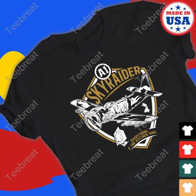 The Fat Electrician Merch Sky Raider Everything And The Kitchen Sink Hooded Sweatshirt