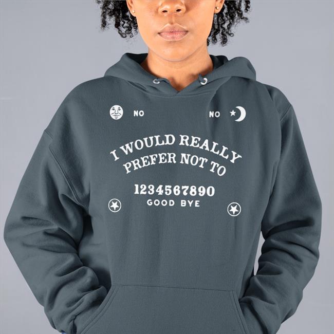 I Would Really Prefer Not To T Shirt Black Critical Role