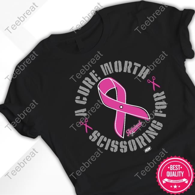 ShopAEW A Cure Worth Scissoring For T-Shirt