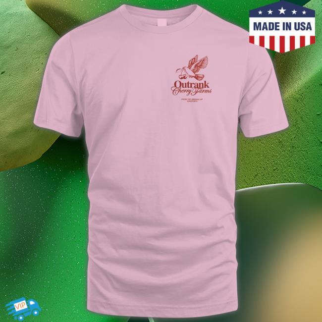 Official Cherry Farms Outrank from the ground up since 2010 Hooded Sweatshirt