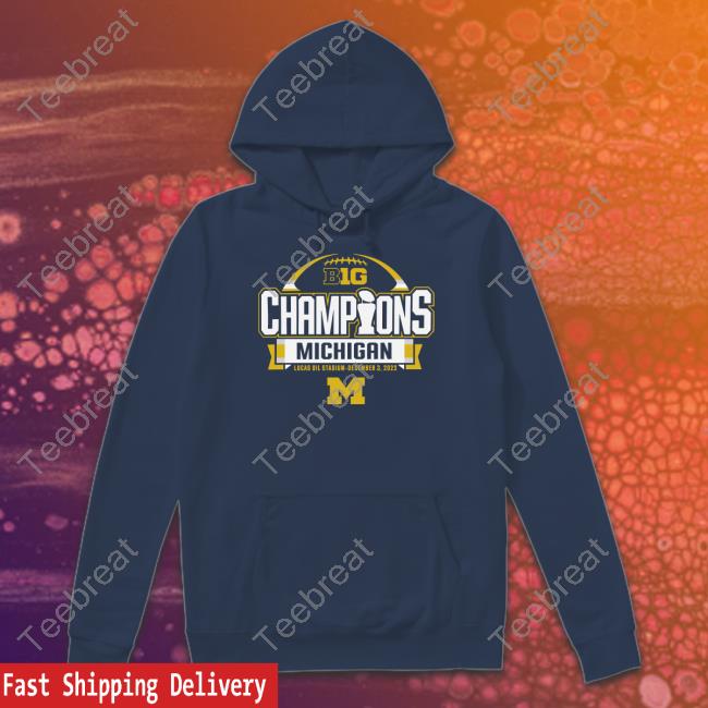 Wolverine Chronicle Big Champions Michigan Lucas Oil Stadium December 3 2022 Shirt