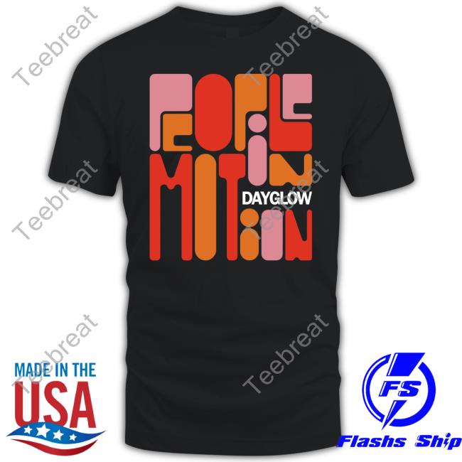 Pop Art Motion Hooded Sweatshirt Dayglow Band Merch