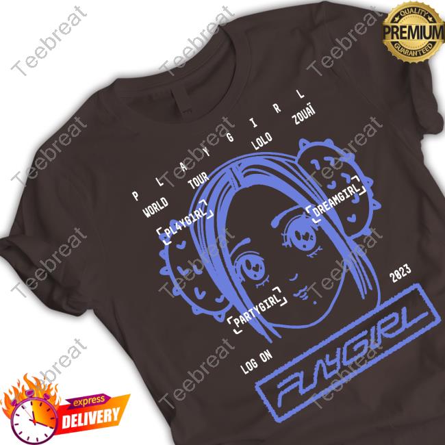 Official Playgirl Merch Anime Tee