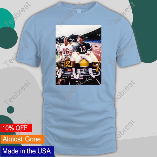 Marino Montana Shirt Dan Marino Joe Montana Shirt