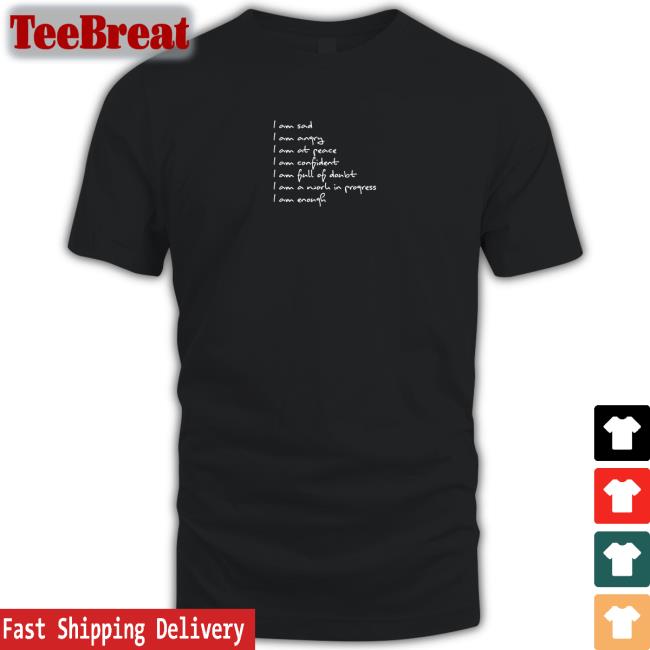 I Am Sad I Am Angry Long Sleeve Tee Alex