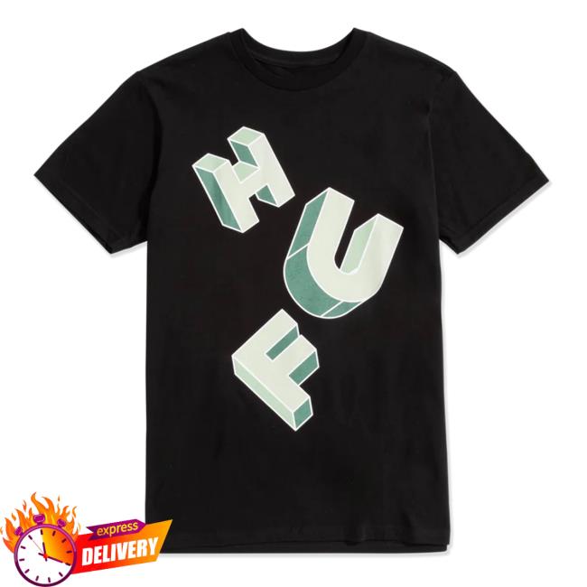 Official Huf Worldwide Store Shop Huf Abecedarian Shirts Black