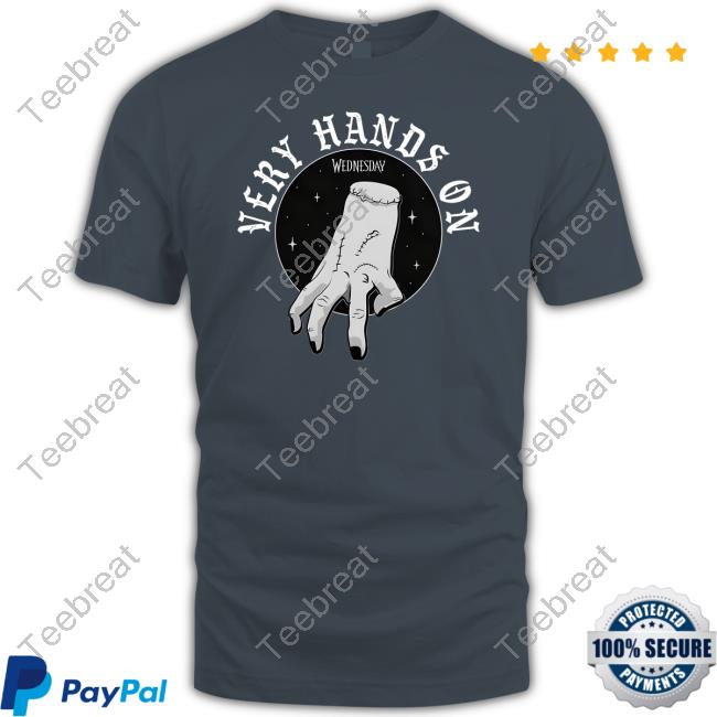 Her Universe Merch Wednesday The Thing Very Hands On Long Sleeve T Shirt