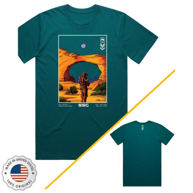Official Ssg Merch Store Spacestation Gaming Spacestation X Halo Arch Top Shirt