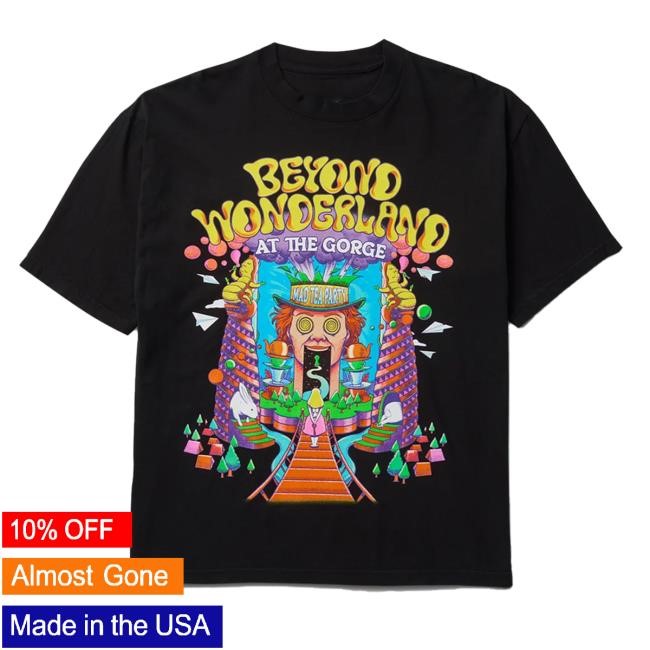 Official Insomniac Shop Beyond Wonderland Mad Caterpillar Lineup S/S Attractive Shirt