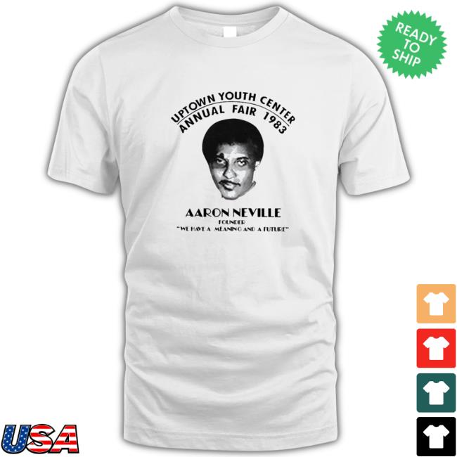 Aaron Neville Uptown Youth Center Annual Fair 1983 Tee Shirt