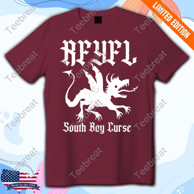Run For Your Fucking Life South Bay Curse Black Long Sleeve Shirt