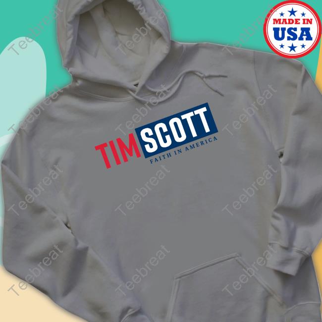 Tim Scott Store Tim Scott For President Tee Shirt Faith In America