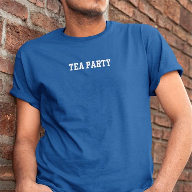Daz Black Merch Tea Party T Shirt Black