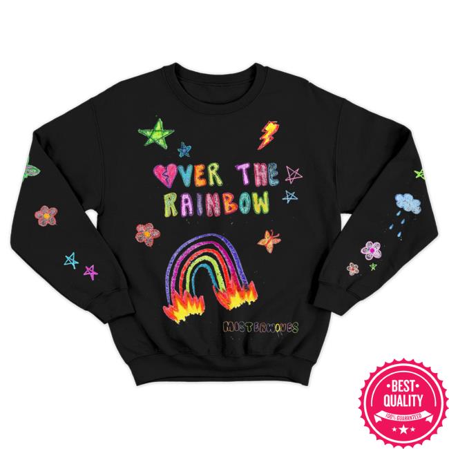 Official MisterWives Merch Store MisterWives Over The Rainbow Black Hoody
