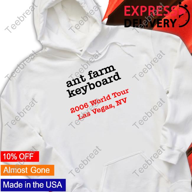 Ant Farm Keyboard 2006 World Tour Las Vegas Nv Shirt