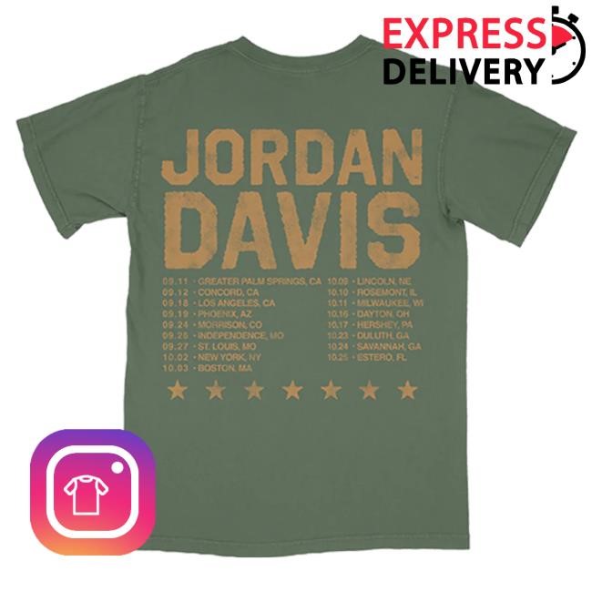 Ain’t Enough Road U.S. Tour Truck Tee From Jordan Davis Store