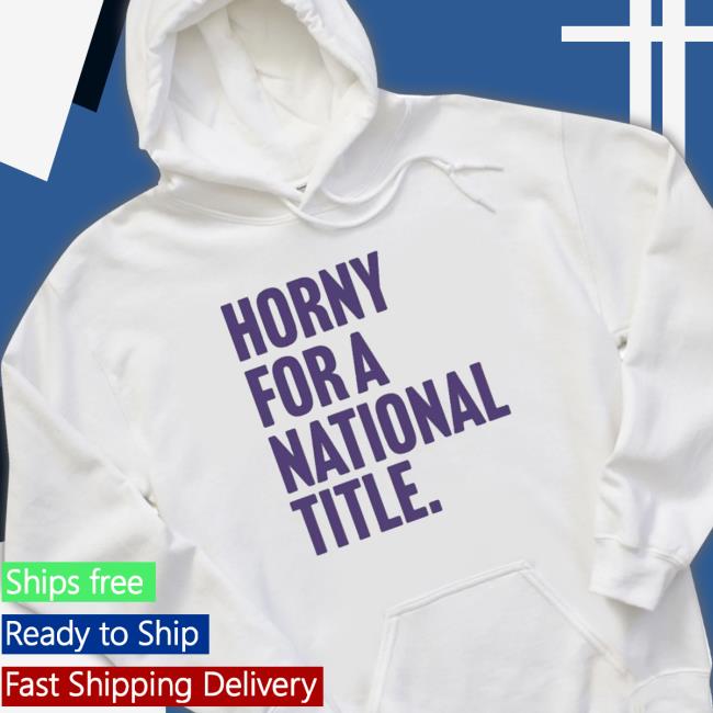 Official Horny For A National Title T-Shirt