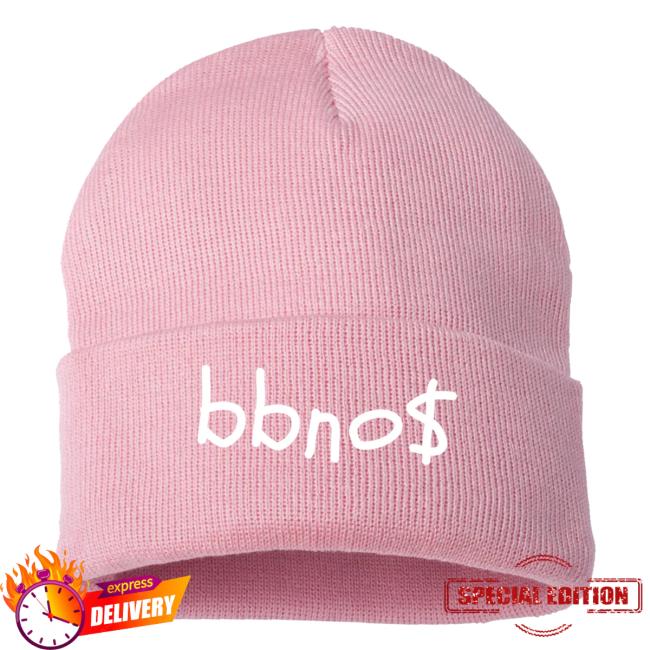 Official Bbno$ Merch Store Bbno$ Pink Beanie Hat Bbno$ Apparel Clothing Shop