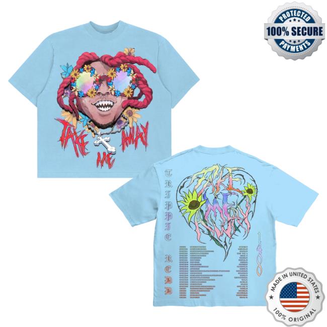 Official 1400 Club Trippie Redd Merch Store Trippie Redd Rose Colored Glass New Shirt Trippie Redd Apparel Clothing Shop TrippieRedd 1400Club