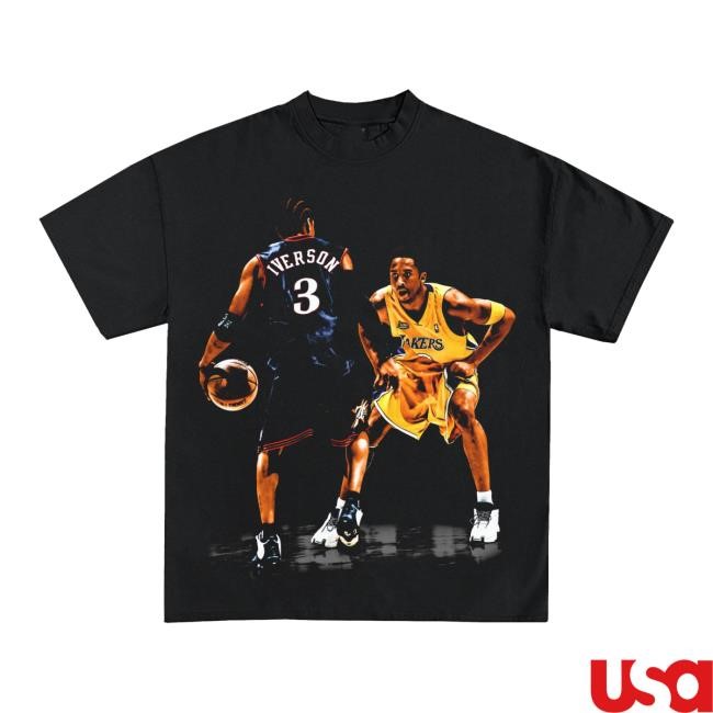 Iverson Vs. Kobe Graphic T-Shirt