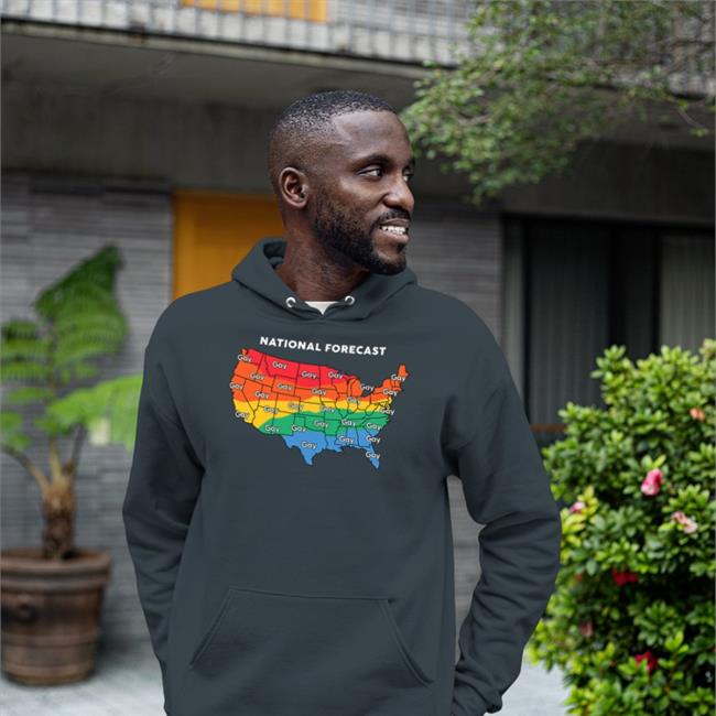 Gay Weather Nationnal Forecast Pride T Shirt Nursebrianrn