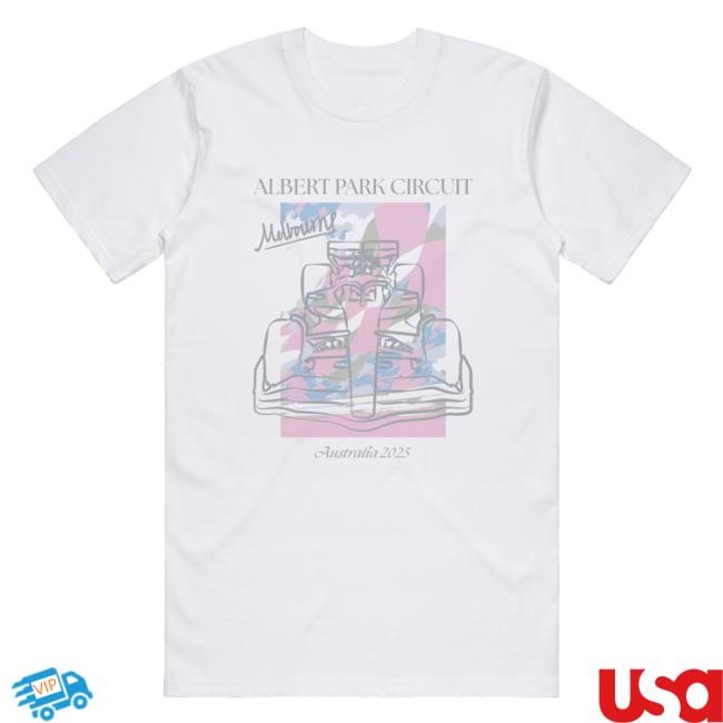 Albert Park Line Art Shirt Australian Grand Prix Store