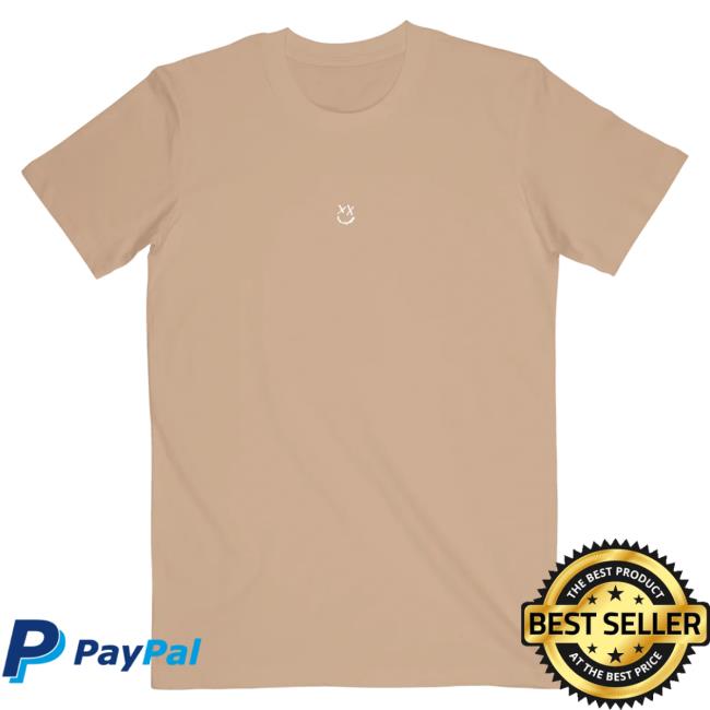 Official Louis Tomlinson Merch Store Louis Tomlinson Peach Reflection Smiley Shirts LouisTomlinson Apparel Clothing Shop