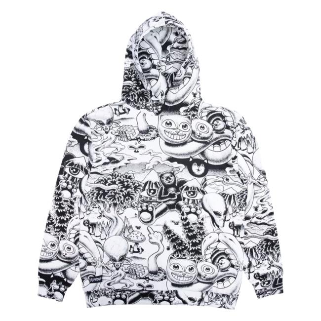 Official Thentwrk Dark Twisted Fantasy Multi 3D All Over Print Crewneck